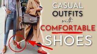 CASUAL Outfits with COMFORTABLE shoes **FALL AUTUMN** | Classy Outfits for Women over 40