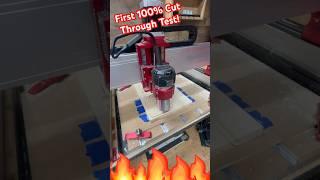 Nymolabs NBX-5040 CNC Machine! 1st Cut Through! #cnc #cncmachine #nymolabs