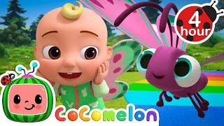 Butterflly Dance!  |  Cocomelon - Nursery Rhymes | Fun Cartoons For Kids