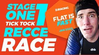 Zwift Race Recon for ZRacing STAGE 1: FLAT IS FAST Tick Tock