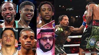 FIGHTERS REACT TO GERVONTA DAVIS VS LAMONT ROACH ENDING IN A DRAW!