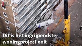 Deze flats worden voor 100 miljoen euro verbouwd, en dat is eindelijk begonnen | RTV Utrecht