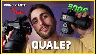 Quale macchina fotografica scegliere per iniziare? Budget 500€