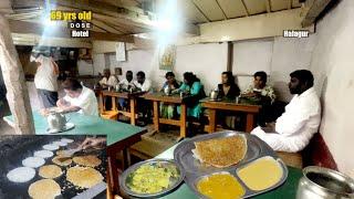 1000 People Eat Daily | Benne Dose 7.50₹ Highest Selling Early Morning Breakfast | Street Food India