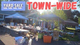 I Love To See A LOADED Front Yard! Shopping Yard Sales For Items To Sell Online!