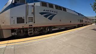 Amtrak train #713 & #5 California Zephyr in Martinez Ca 5/27/24