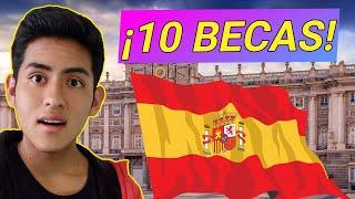  ¡TOP 10 mejores BECAS para estudiar en ESPAÑA! -【para PERUANOS y LATINOS 】