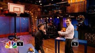 Thanksgiving Object Shootout with Josh Hutcherson (Late Night with Jimmy Fallon)