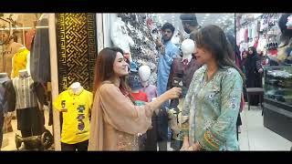 #liberty#Gave interviews to different TV channels #shopping #eidspecial # Mawra Muattar