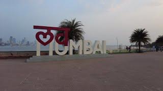 4K Walking Tour of BWSL Promenade at Sunset | Mumbai, India