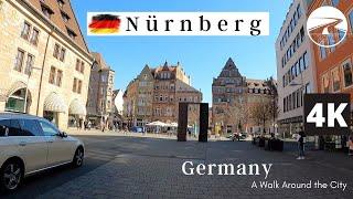  Nuremberg (Nürnberg), Germany Walking Tour - 4K UHD 2022 