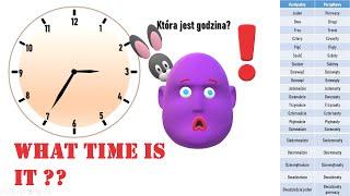 How to say the clock in Polish Language (Ordinal Numbers and Time) - Easy Polish