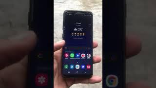 Samsung Galaxy s8 in rain 