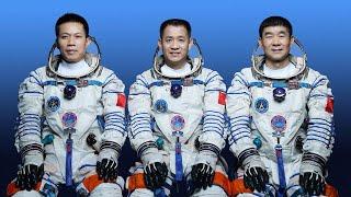 The Shenzhou-12 crew