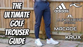 The ULTIMATE Golf Trouser/Pant Guide | MACADE GOLF, KRUX GOLF, ADIDAS and MORE!