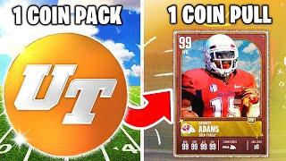 1 COIN PACKS ARE JUICED? INSANE REWIND PACK OPENING!