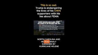 Trump's lies about FEMA are deadly