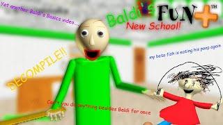 Baldi's Basics Fun New School PLUS Alpha 1! (Baldi's Basics Mod / Decompile)