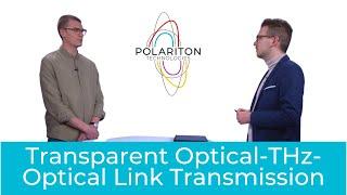 Transparent Optical THz Optical Link Transmission