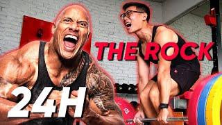 24h Ăn và tập như The Rock ? Black Adam (12 QUẢ TRỨNG SỐNG, 5000 calo 1 NGÀY) | THẾ DÂN