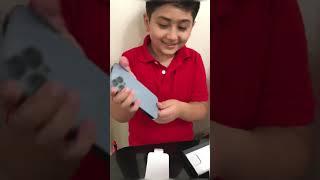 IPhone 13 Pro’s x2 & Pro Max Unboxing by Kids.