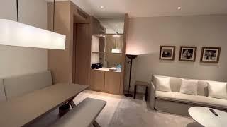 The Dubai Edition | 1 Bedroom Deluxe Suite, Burj Khalifa view, Balcony | room 2118 | room tour.