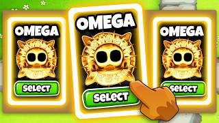 Choosing EVERY OMEGA Upgrade in BTD 6!