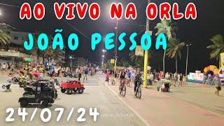 BORA CAMINHAR NA SEXTA FEIRA A NOITE NA ORLA DE JOÃO PESSOA - PARAÍBA