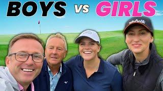 Golf Girls Take on the Boys for BIG Money