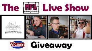 The MfA LIVE SHOW #8 featuring Boots on the table with Dom