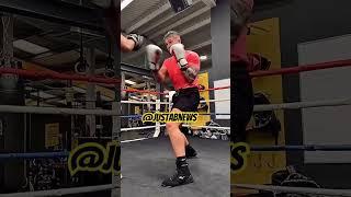 Joe Weller Showing Off Impressive Boxing Pad Work Footage  …