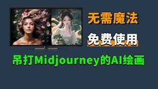 无需翻墙，一个吊打Midjourney的AI绘画网站，免费体验C站所有模型！