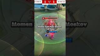 Moskov Split Push Moment TLID Kyou | Playoff MPLIDS15 #mobilelegends #mlbb #shorts #trending