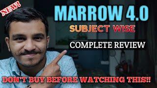 MARROW Edition 5 Review Subject wise - Marrow vs Prepladder - NEET PG/NEXT Preparation Strategy