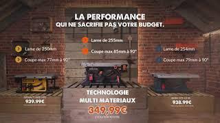 Scie sur table Evolution R255TBL : La performance qui ne sacrifie pas votre budget