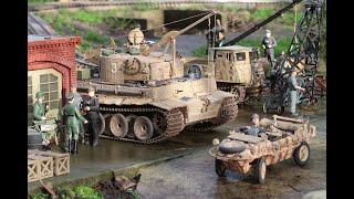 RC Tank Bergetiger + RSO 1:16