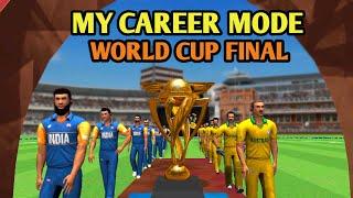 WCC3 MY CAREER MODE - WORLD CUP FINAL FULL GAMEPLAY || (IND VS AUS) ||