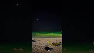 Dubai Kite Beach | Night Beach | Dubai | @traveliciousgirlyvibes | #dubai #travel #dubaishorts