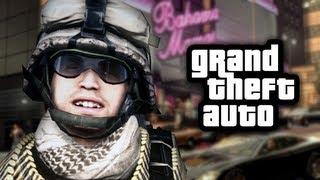 Battlefield in GTA! - Funny Moments & Deaths