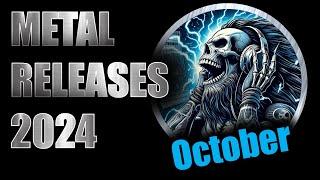 New Metal Albums October 2024 - Preview of Upcoming Metal releases October 2024 #newmetal