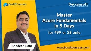 Master Azure Fundamentals in 5 Days for ₹99 or 2$ from 26th August 2024