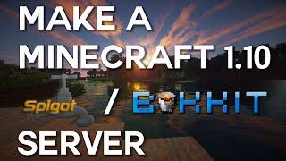 How to Create a Spigot/Bukkit 1.10 Server [BuildTools, Port Forwarding, and Plugins]