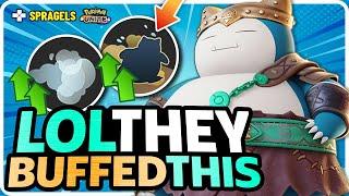 Dang... Is BUFFED Flail Snorlax Actually Good Now? | Pokemon Unite