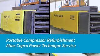 Atlas Copco | Portable Compressor Refurbishment | Power Technique Service