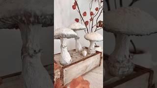 #shorts #diy #craftideas #papermache #craft #handmade Make poisonous mushrooms