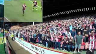 KopCam - fans cheer Billy Sharp's winner