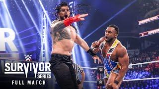 FULL MATCH: Big E vs. Roman Reigns — Champion vs. Champion Match: Survivor Series 2021