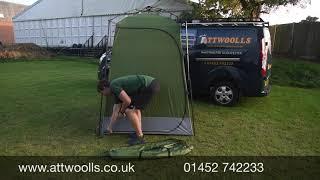 Quest Instant Utility Toilet Tent Pitching & Packing Video