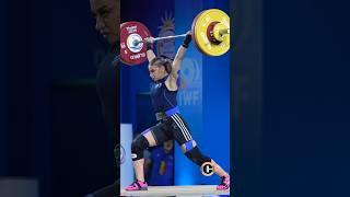 Mihaela Valentina CambeiI Lifts 108kg C&J at the 2024 IWF World Cup #iwf #cambei #weightlifting