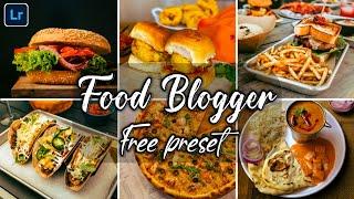 Food Blogger Free Preset | Food Lightroom Mobile Preset | Lightroom Tutorial |